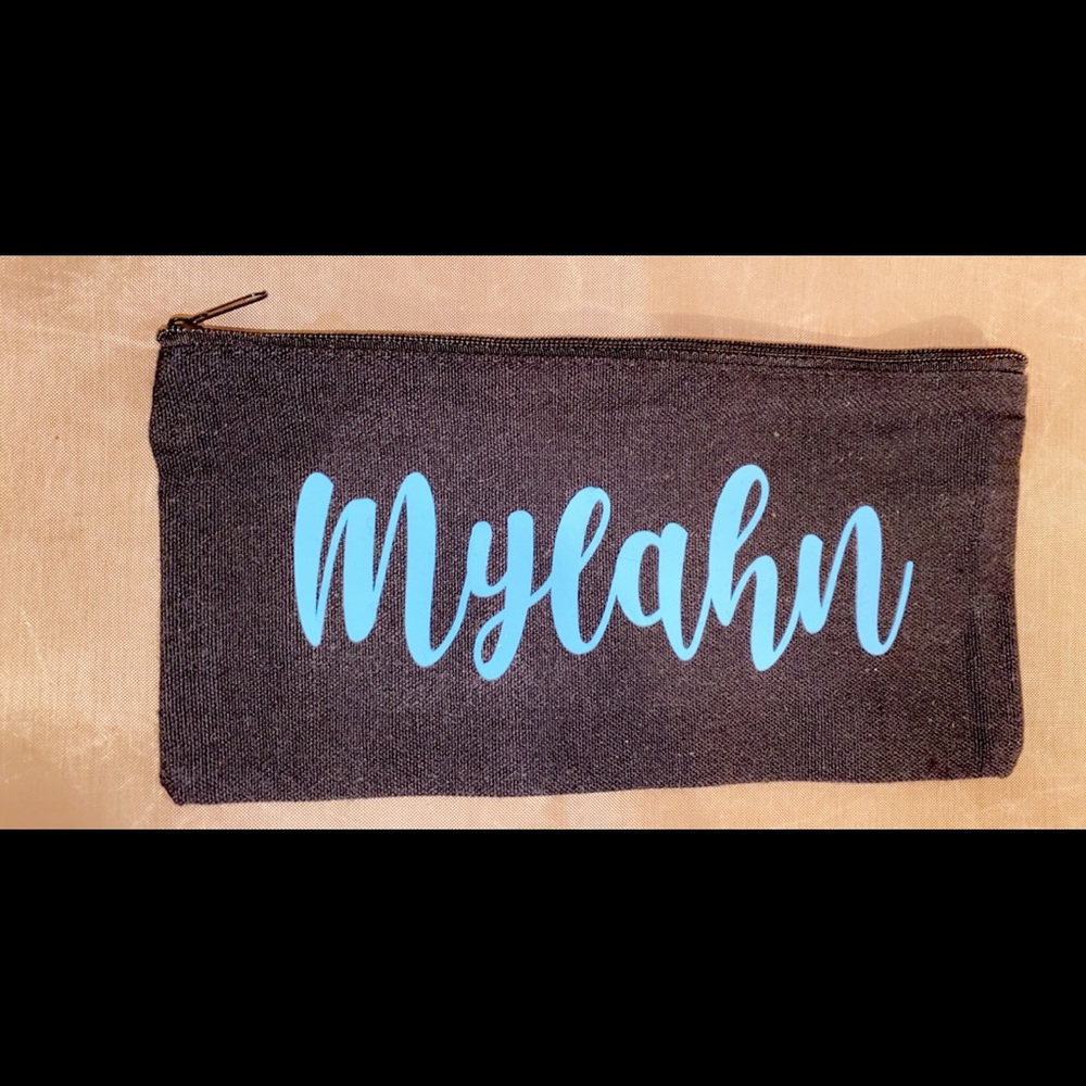 Customized make up bag